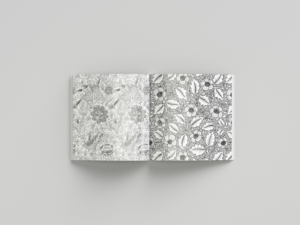 William Morris Coloring Book