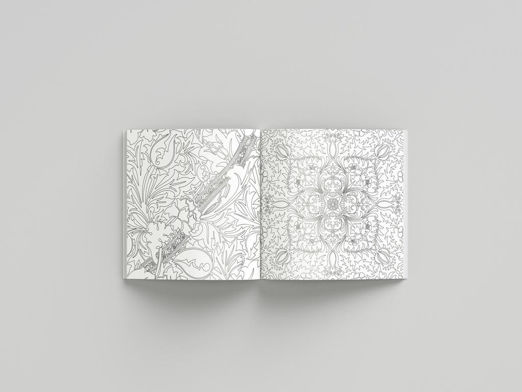 William Morris Coloring Book