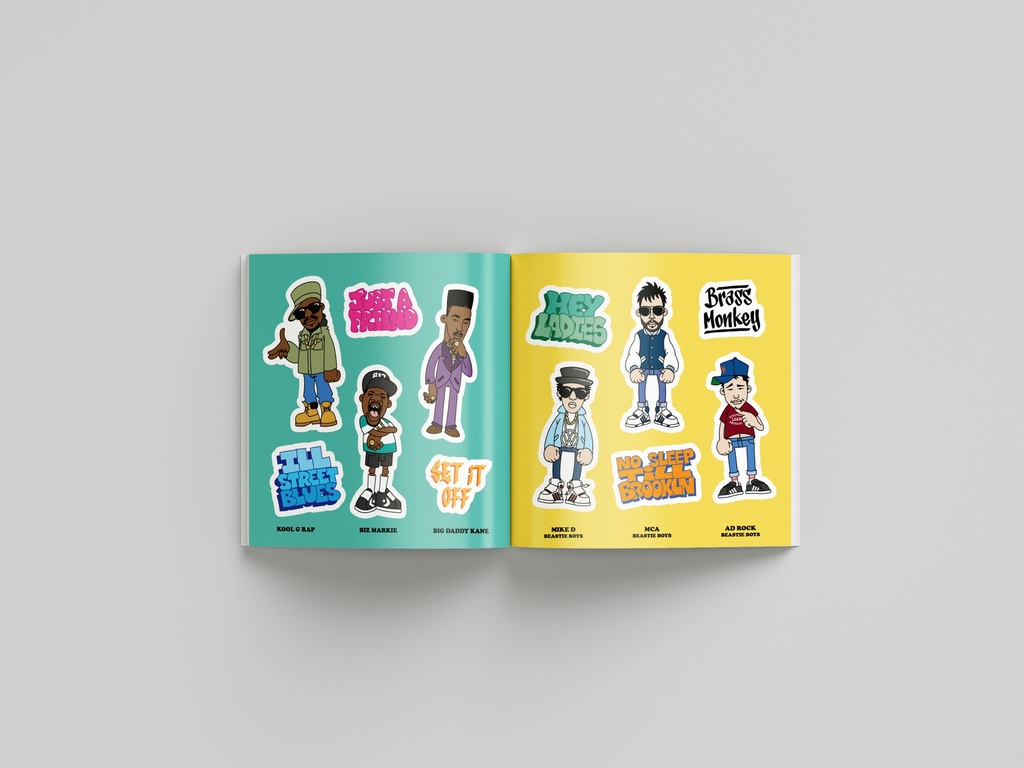 The Hip Hop Sticker Book