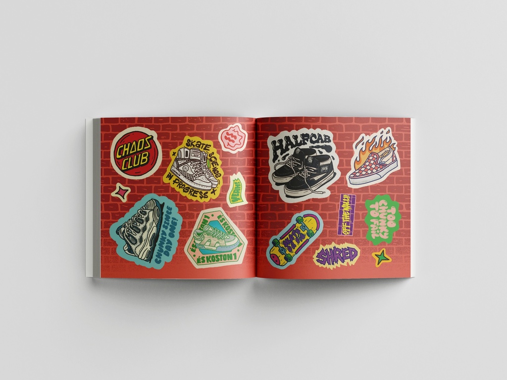 The Sneaker Sticker Book
